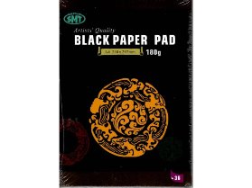 Blok black A4, 180g, 36 listů