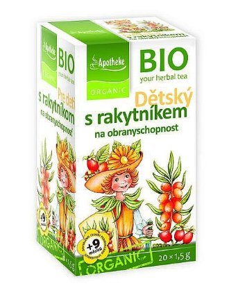 APOTHEKE BIO Dětský s rakytníkem imunita 20x1.5g