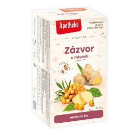 APOTHEKE Zázvor a rakytník 20x2g