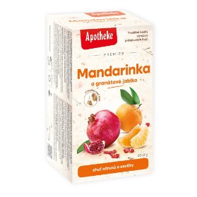 APOTHEKE Mandarinka+granát. jablko 20x2g