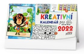 Kalendář 2022 Kreativní pro děti - stolní
