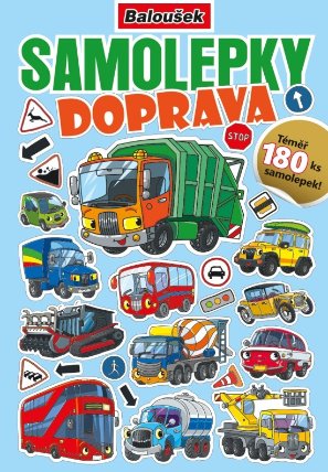 Samolepkový sešit A5 Doprava