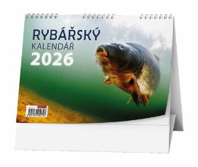 Rybářský kalendář 2026 - stolní kalendář