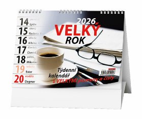 Velký rok 2026 - stolní kalendář