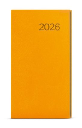 Týdenní diář 2026 Jakub Vivella kapesní okrová