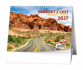 Obrázky z cest 2027 - stolní kalendář