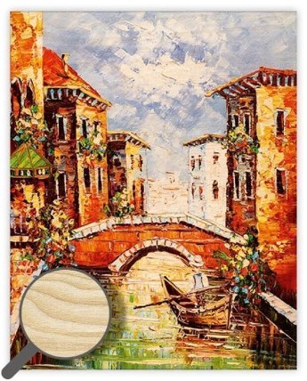 Obraz dřevěný: Venezia III., 240x300