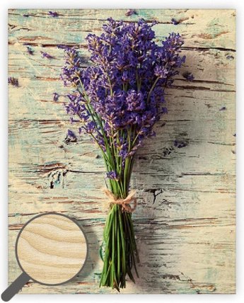 Obraz dřevěný: Lavender, 240x300