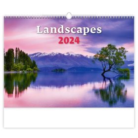 Kalendář nástěnný 2024 - Landscapes