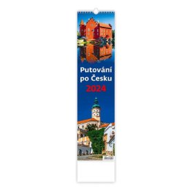 Kalendář nástěnný 2024 - Putování po Česku