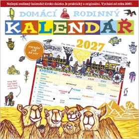 Domácí rodinný kalendář 2027