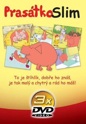 Prasátko Slim - 3DVD