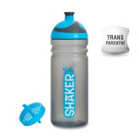 Zdravá lahev SHAKER 0,7 l modrá