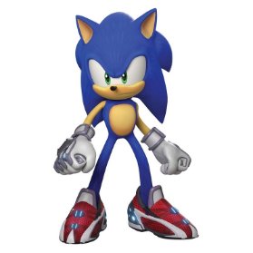 3D nálepka ježek Sonic