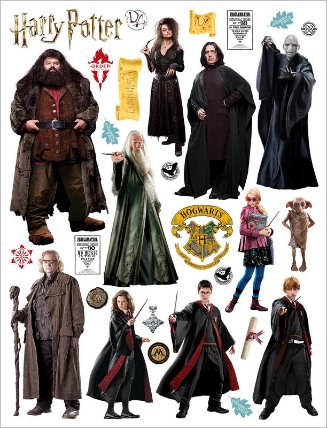 Samolepicí dekorace Harry Potter Fenixův řád