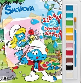Vymaľ s farbami Šmolkovia
