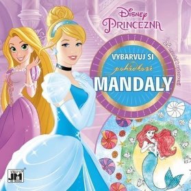 Princezny - Omalovánky mandaly
