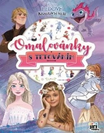 Ledové království - Omalovánky s tetováním
