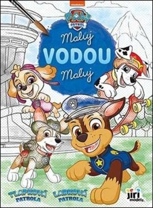 Tlapková patrola - Maluj vodou