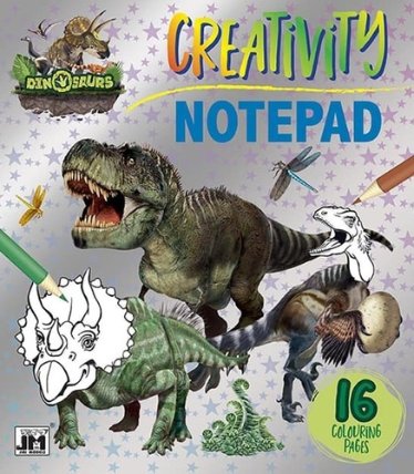 Dinosauři - Blok k vybarvení