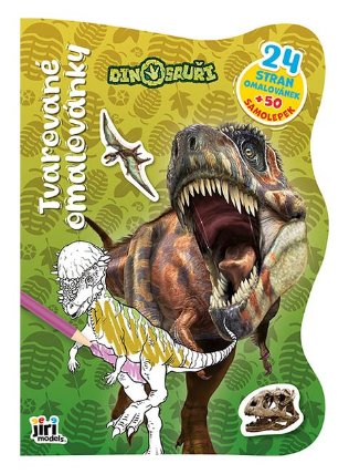 Tvarované omalovánky Dinosauři