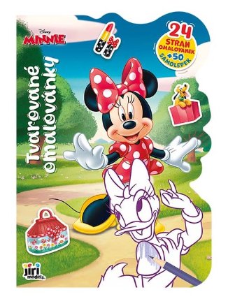 Tvarované omalovánky Minnie