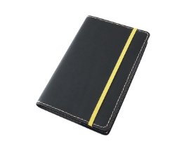 Kožený obal na diář Moleskine  XL - 25 x 19 cm, Barva kůže: Černá hladká (D51)