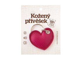 Klíčenka srdce růžové