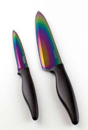 Titanum nože 1 + 1 zdarma, délka čepele cca 20 cm a 13 cm