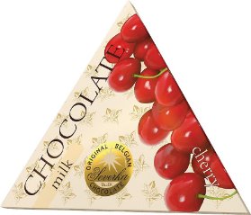 SEVERKA Mléčná čokoláda s třešněmi 50g