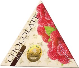 SEVERKA Hořká čokoláda s malinami 50g