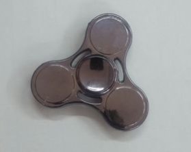 Extreme Spinner metalická stříbrná