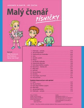 CD Písničky Malý čtenář