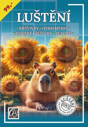 Luštění Chvilka pro relax křížovky, číselné křížovky, osmisměrky, sudoku