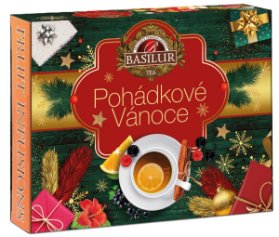 BASILUR Fruit Infusions Assorted Pohádkové Vánoce - Vánoční přebal 60x1,8g