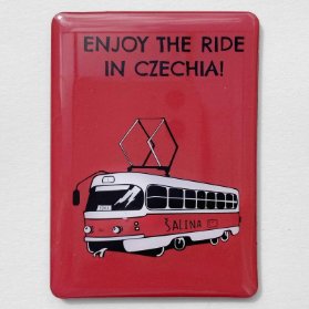 Magnet Šalina červená