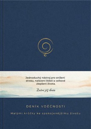 Deníku vděčnosti - modrý
