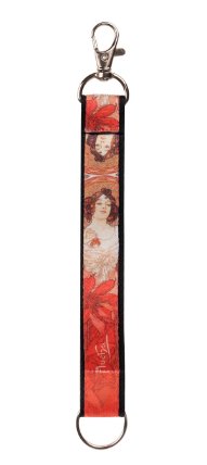 Klíčenka Alfons Mucha - Rubín