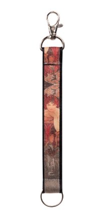 Klíčenka Alfons Mucha – Smaragd