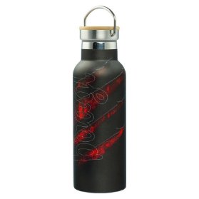 BAAGL Termoláhev s bambusovým víčkem Láva, 500 ml