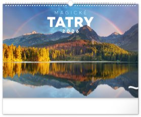 Nástenný kalendár Magické Tatry 2026, 48x33cm