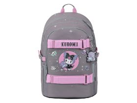 Školní batoh Skate Kuromi Grey