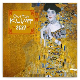 Kalendář poznámkový - Gustav Klimt 2027, 30x30cm