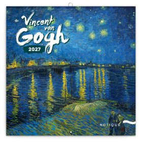 Kalendář 2027 poznámkový: Vincent van Gogh, 30 x 30 cm