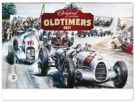 Oldtimers 2027 - nástěnný kalendář