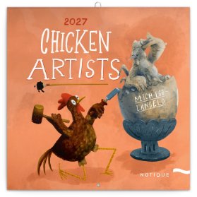 Chicken Artists 2027 - nástěnný kalendář