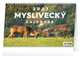 Myslivecký kalendář 2027 - stolní kalendář