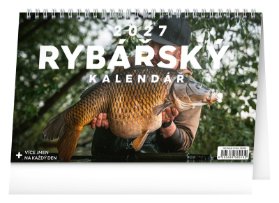 Rybářský kalendář 2027 - stolní kalendář
