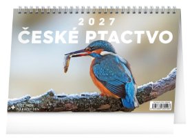 České ptactvo 2027 - stolní kalendář