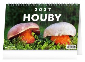 Houby 2027 - stolní kalendář